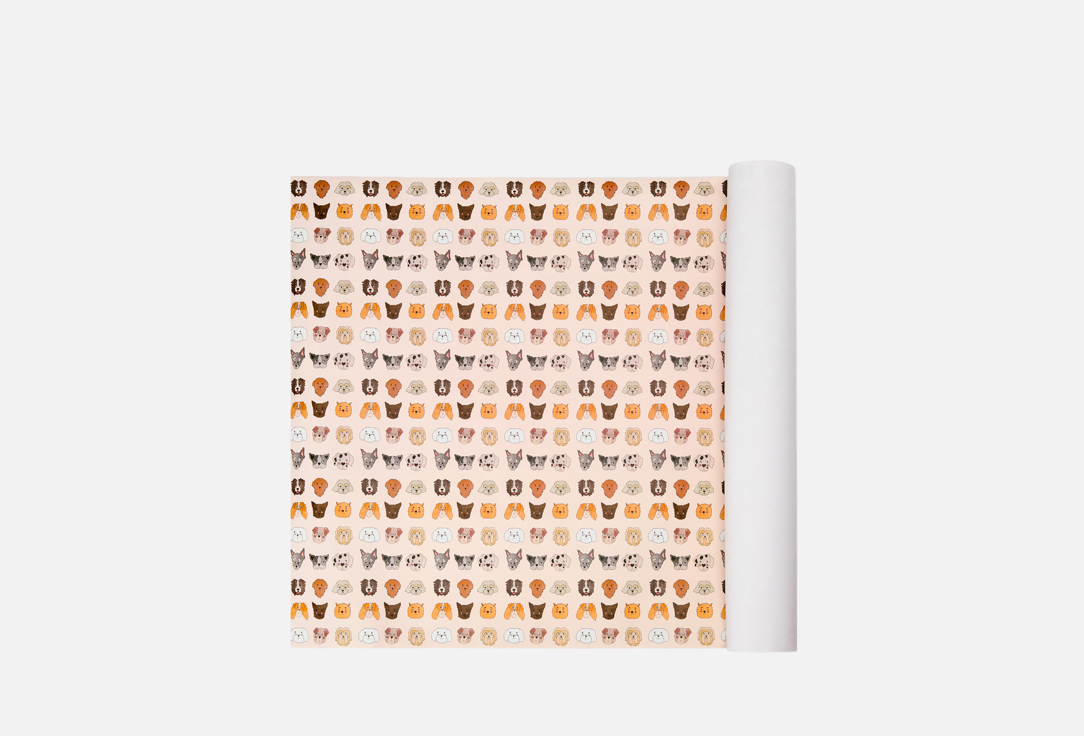 Упаковочная бумага BANT PAPER SHOP, Собачки 1 шт
Упаковочная бумага BANT PAPER SHOP, Собачки 1 шт