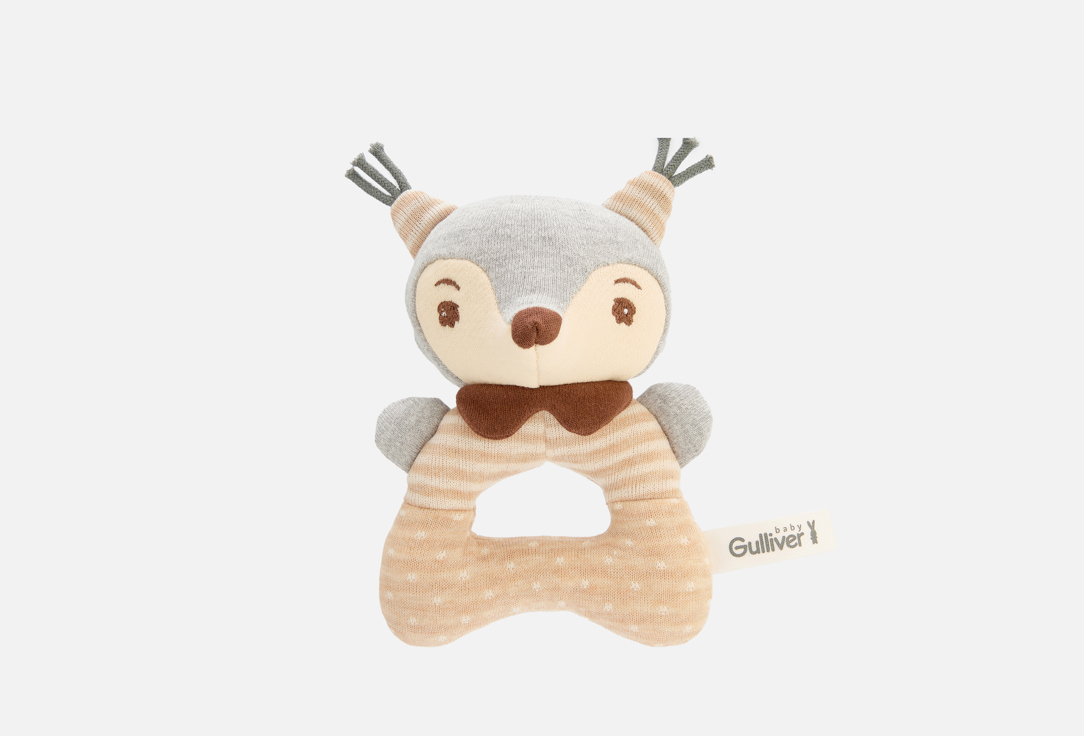 Игрушка-погремушка GULLIVER, Бельчонок 1 шт
Игрушка-погремушка GULLIVER, Бельчонок 1 шт