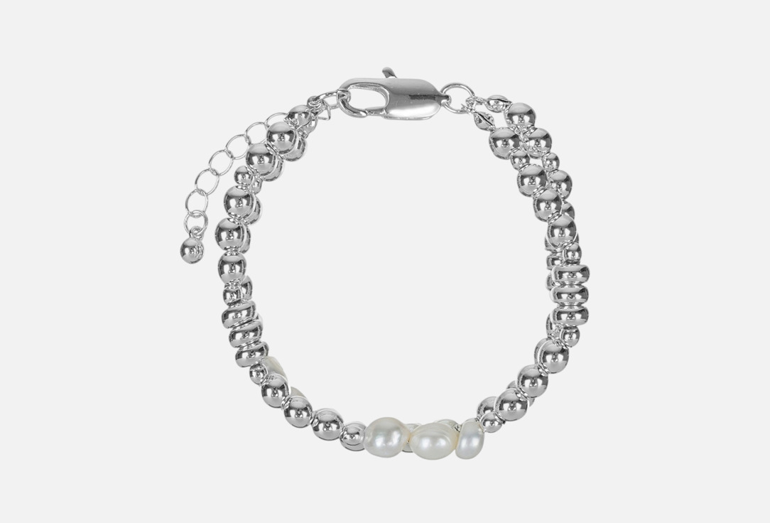 Браслет FIORE LUNA, Metall & Pearl Сarabiner 1 шт
Браслет FIORE LUNA, Metall & Pearl Сarabiner 1 шт