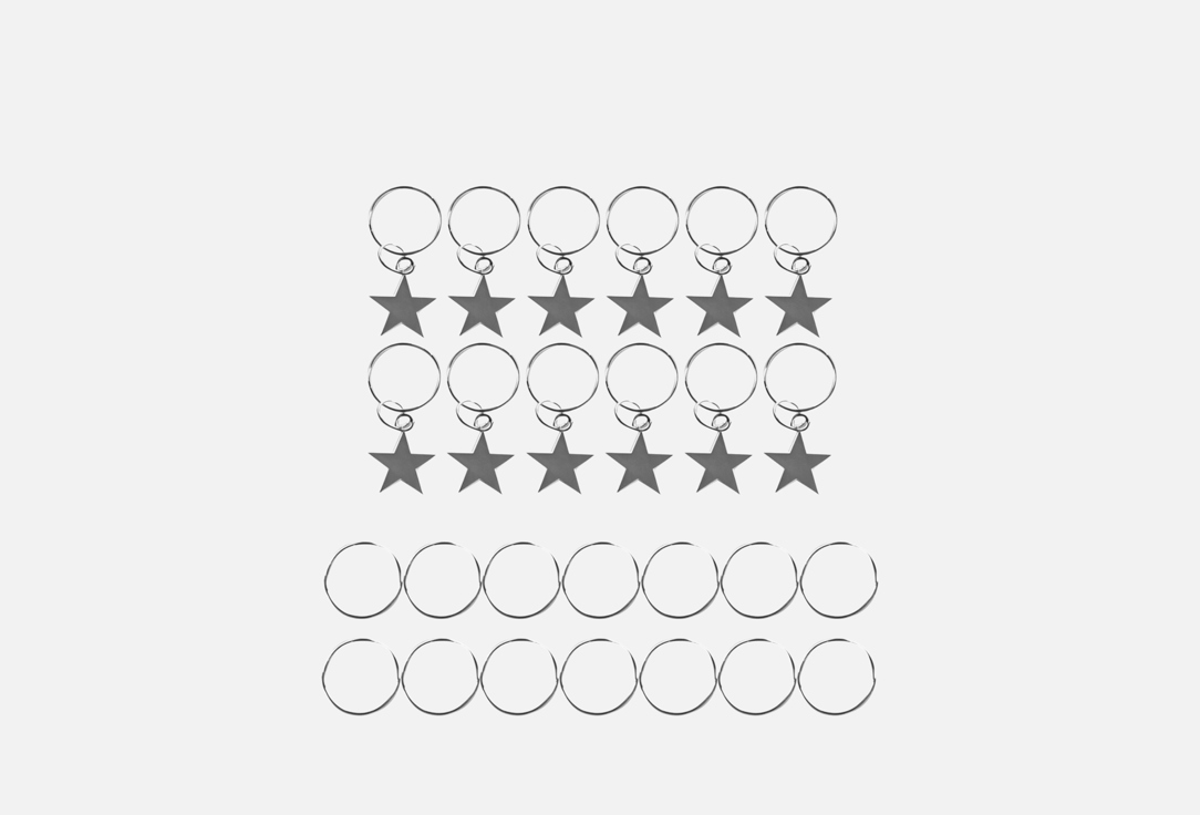 Пирсинг-колечи для волос MONTE VITA, Серый, Звездочки 26 шт
Пирсинг-колечи для волос MONTE VITA, Серый, Звездочки 26 шт