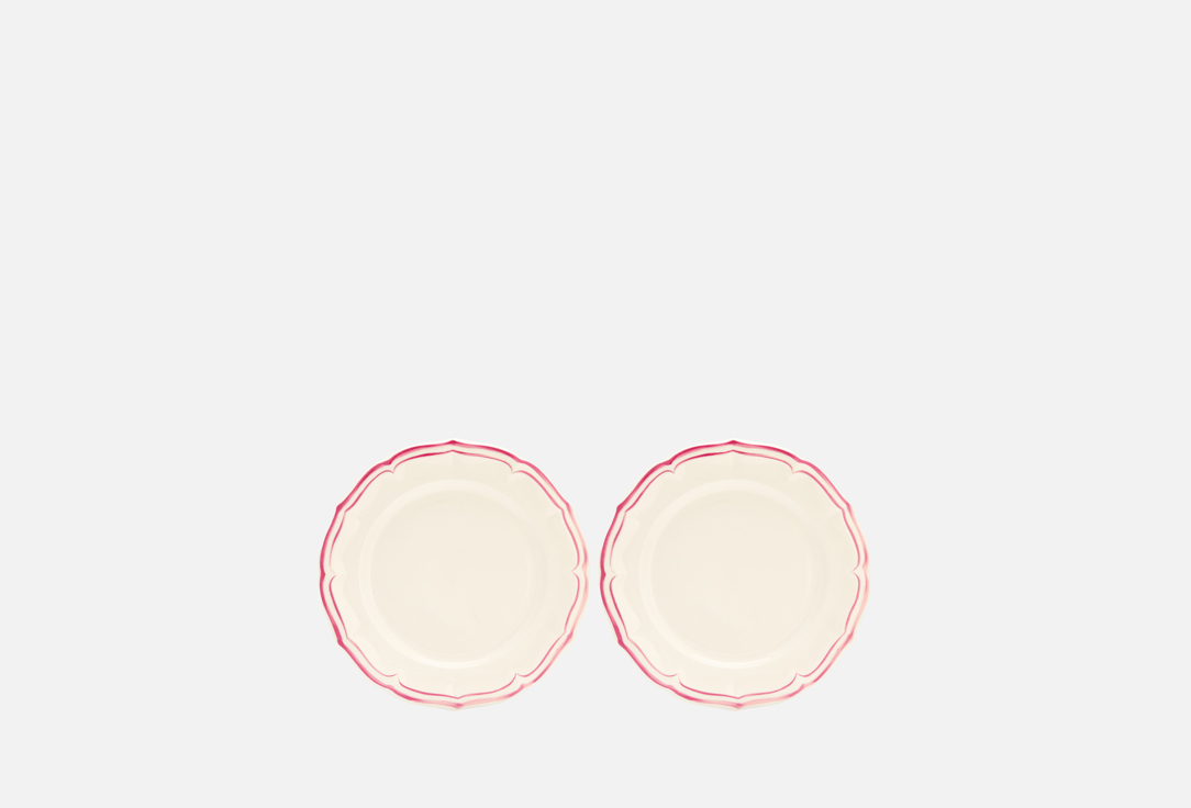 Набор тарелок ROOMI, Белый, Шантильи с розовой каймой 20 см
Набор тарелок ROOMI, Белый, Шантильи с розовой каймой 20 см