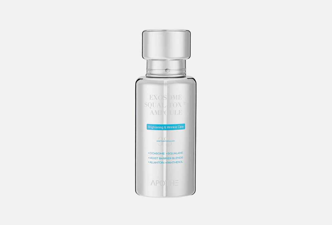 Сыворотка для лица APOTHE, Exosome squal-tox 3% ampoule 30 мл
Сыворотка для лица APOTHE, Exosome squal-tox 3% ampoule 30 мл