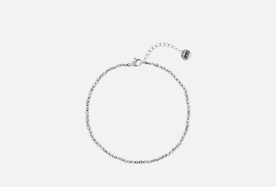 Анклет MR&MRS WOLF, Hematite Anklet with Jewel Cut 1 шт
Анклет MR&MRS WOLF, Hematite Anklet with Jewel Cut 1 шт