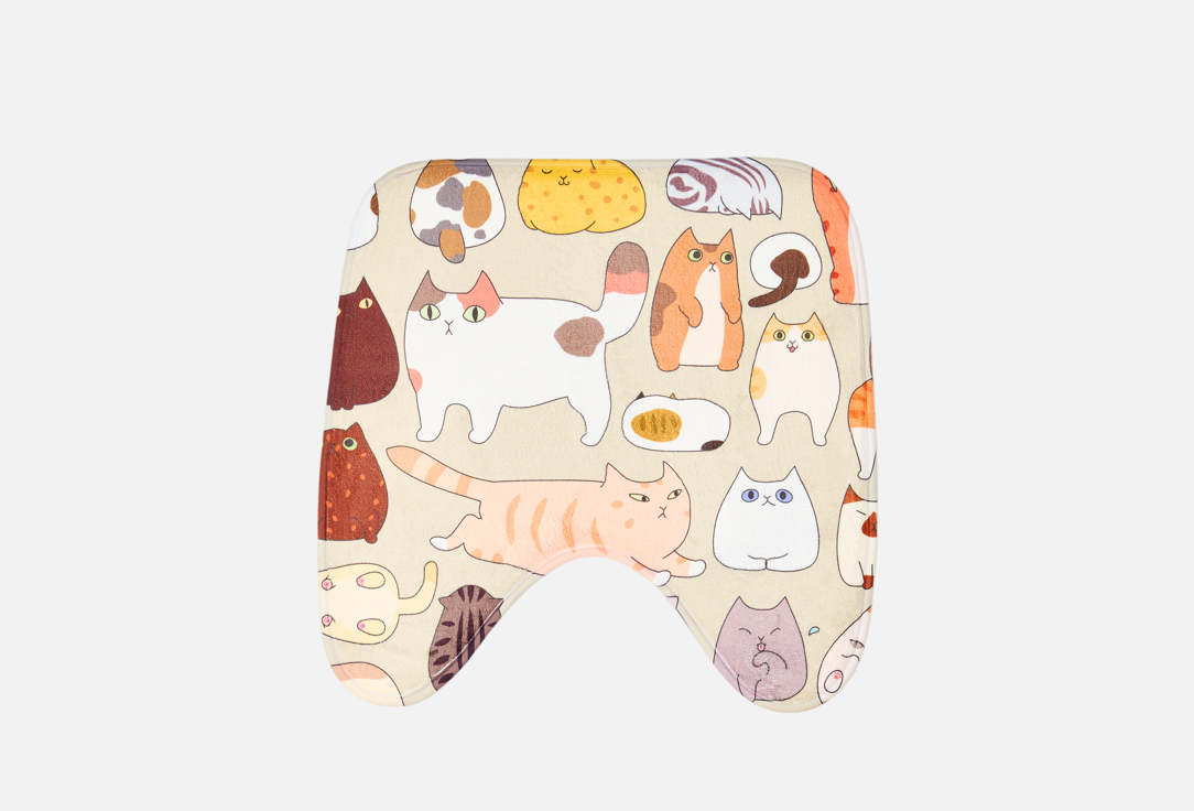 Коврик для туалета JOYARTY, Принт, Котовечеринка, 50x50 см 1 шт
Коврик для туалета JOYARTY, Принт, Котовечеринка, 50x50 см 1 шт