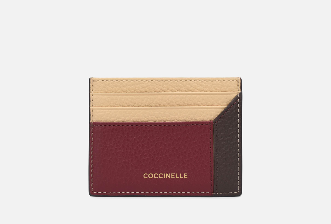 Кожаный картхолдер COCCINELLE, Бордовый, LOREEN
Кожаный картхолдер COCCINELLE, Бордовый, LOREEN