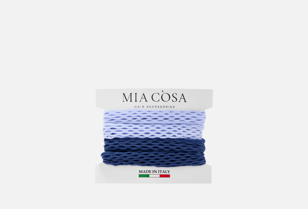 Набор резинок для волос MIA COSA, Синий, Синий микс 4 шт
Набор резинок для волос MIA COSA, Синий, Синий микс 4 шт