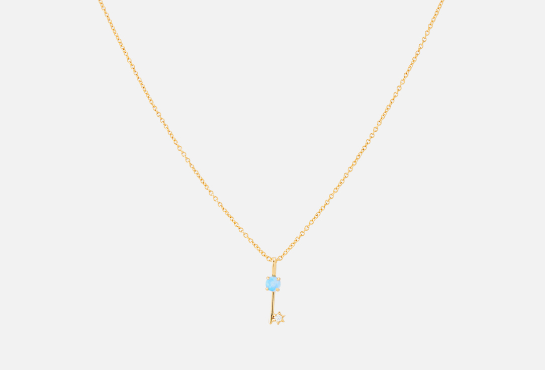 Колье OPAL MAGIC, Magic key light blue opal gold 1 шт
Колье OPAL MAGIC, Magic key light blue opal gold 1 шт