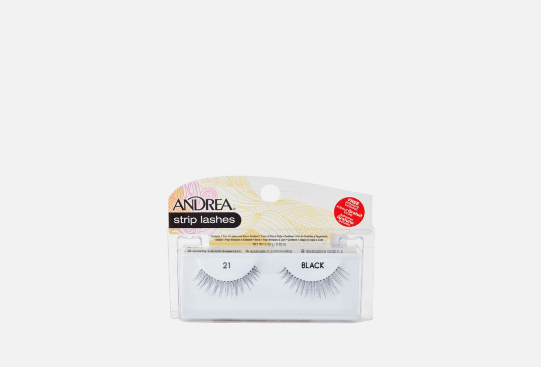Накладные ресницы ANDREA, Mod Lash 21 1 пар
Накладные ресницы ANDREA, Mod Lash 21 1 пар