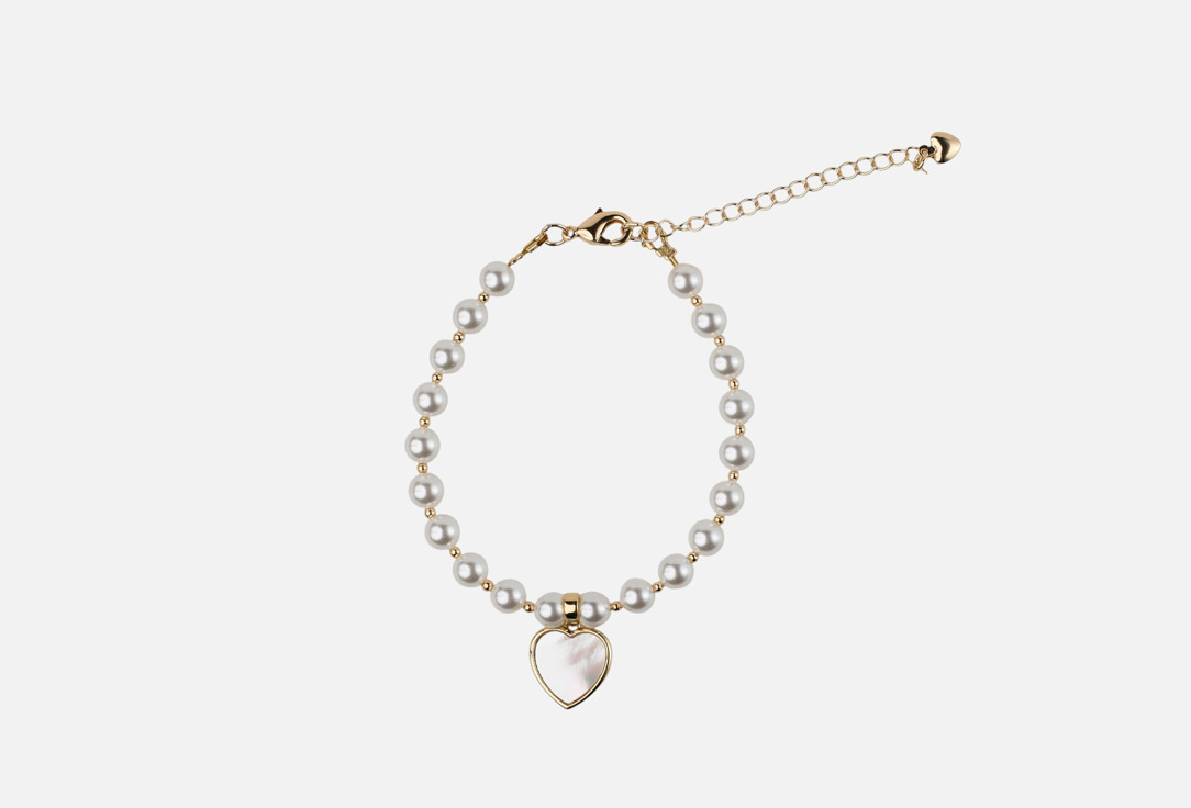 Браслет 19.STONE, Из жемчуга с сердцем 1 шт
Браслет 19.STONE, Из жемчуга с сердцем 1 шт