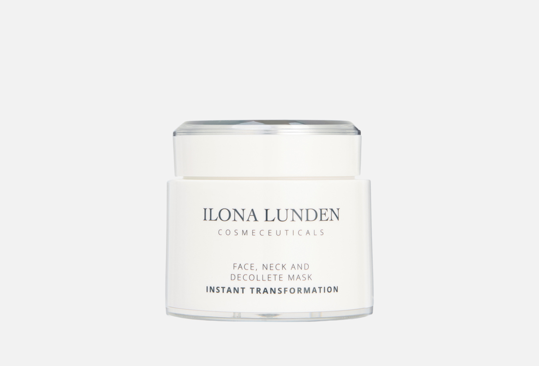 Маска для лица, шеи и зоны декольте ILONA LUNDEN, Instant Transformation 50 мл
Маска для лица, шеи и зоны декольте ILONA LUNDEN, Instant Transformation 50 мл