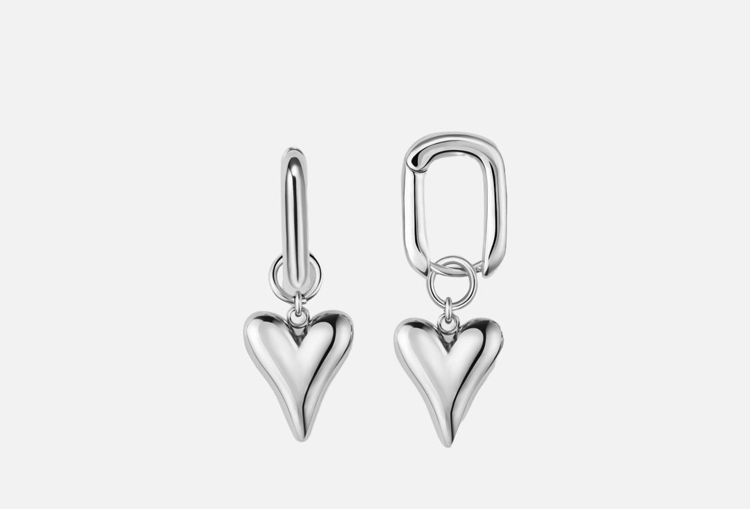 Серьги LACHI, С подвеской сердце 2 шт
Серьги LACHI, С подвеской сердце 2 шт