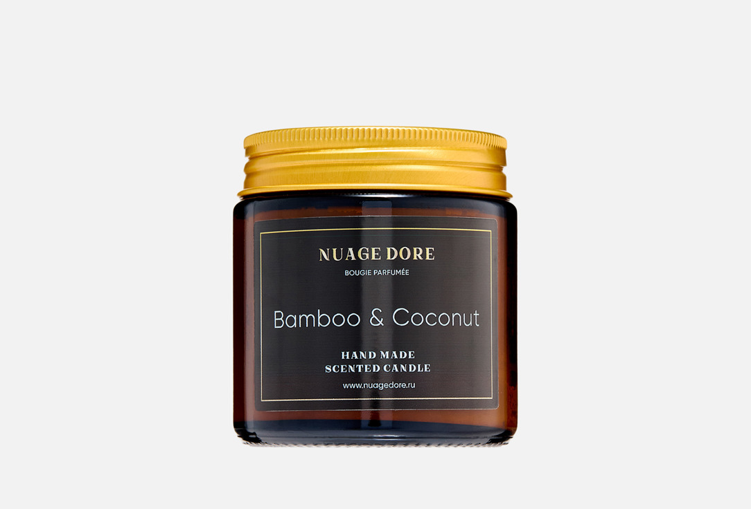 Ароматическая свеча NUAGE DORE, Bamboo&Coconut 120 г
Ароматическая свеча NUAGE DORE, Bamboo&Coconut 120 г