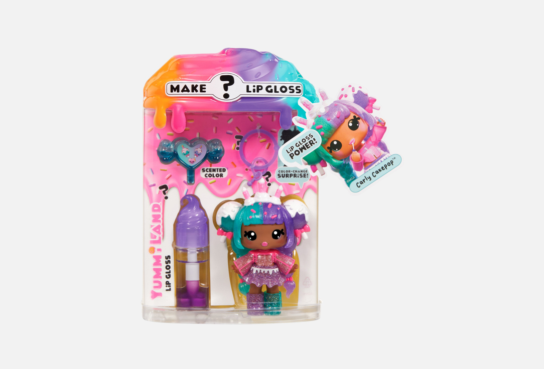 Игровой набор YUMMILAND, Кукла Карли Кейкпоп и блеск для губ 1 шт
Игровой набор YUMMILAND, Кукла Карли Кейкпоп и блеск для губ 1 шт