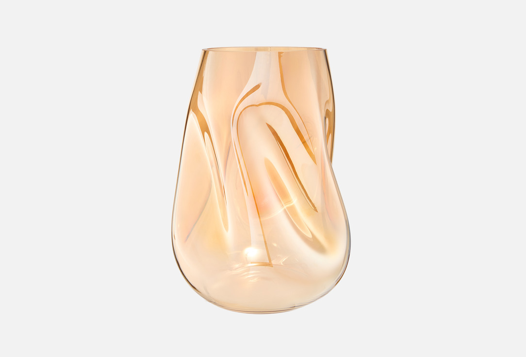 Ваза для цветов и сухоцветов MANDARIN DECOR, Бежевый, Янтарная, 26 см 1 шт
Ваза для цветов и сухоцветов MANDARIN DECOR, Бежевый, Янтарная, 26 см 1 шт