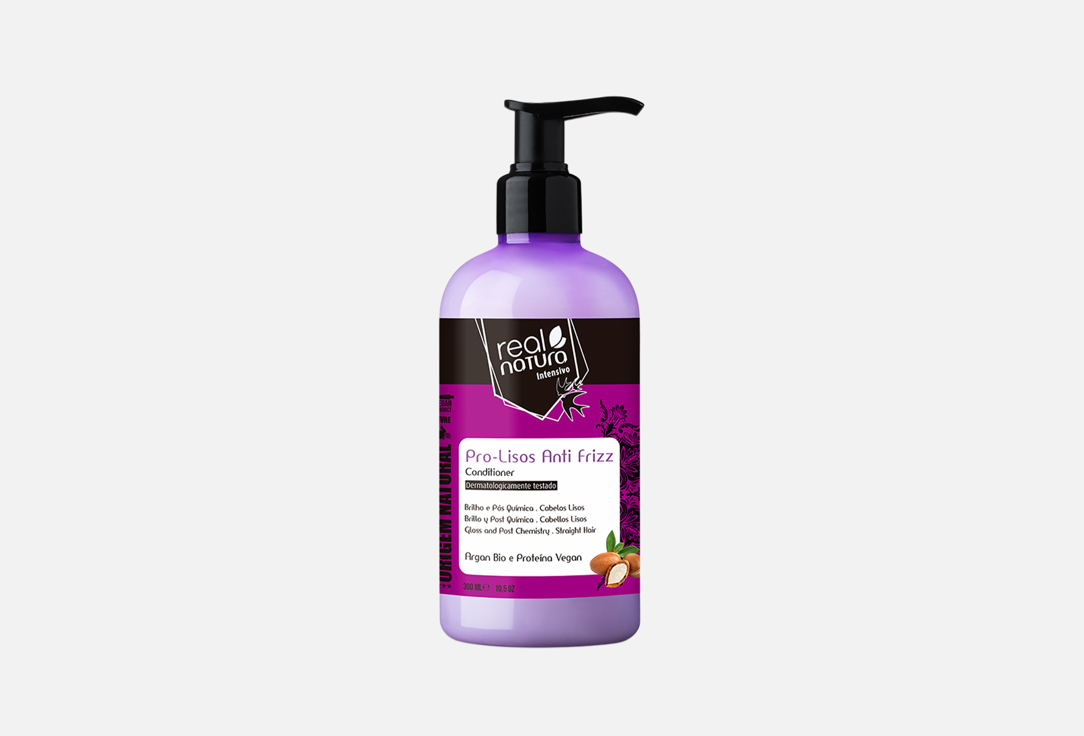 Разглаживающий кондиционер для волос REAL NATURA, PRO-LISOS ANTI FRIZZ ARGAN 300 мл
Разглаживающий кондиционер для волос REAL NATURA, PRO-LISOS ANTI FRIZZ ARGAN 300 мл