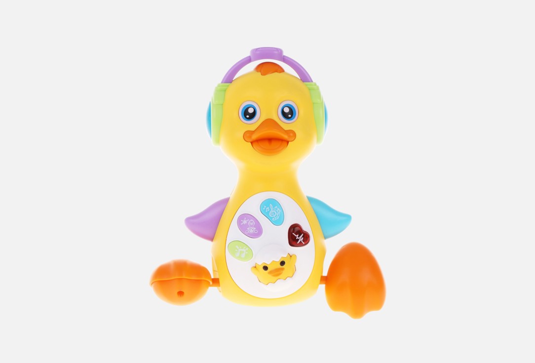 Музыкальная игрушка-каталка ЖИРАФИКИ, Утёнок 1 шт
Музыкальная игрушка-каталка ЖИРАФИКИ, Утёнок 1 шт
