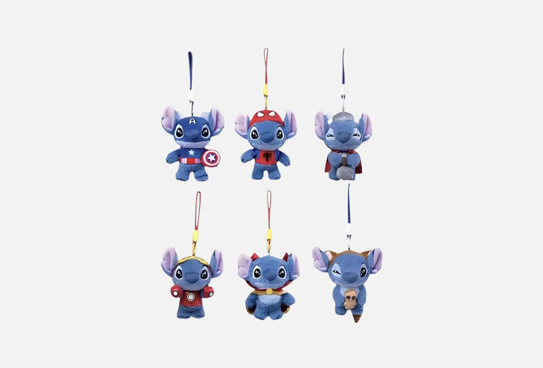 Брелок MINISO, Мультиколор, STITCH MARVEL 1 шт
Брелок MINISO, Мультиколор, STITCH MARVEL 1 шт