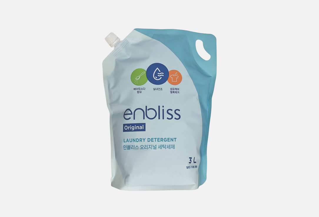Гель для стирки ENBLISS, Original 3 л
Гель для стирки ENBLISS, Original 3 л