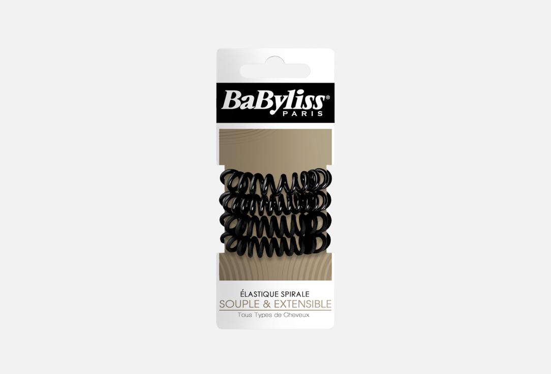 Набор резинок для волос BABYLISS ACCESSORIES, Черный, Пружинки 4 шт
Набор резинок для волос BABYLISS ACCESSORIES, Черный, Пружинки 4 шт