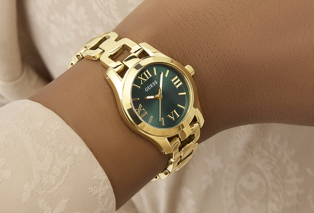 Наручные часы кварцевые GUESS, GUESS BEJEWELED 28 mm 1 шт
Наручные часы кварцевые GUESS, GUESS BEJEWELED 28 mm 1 шт