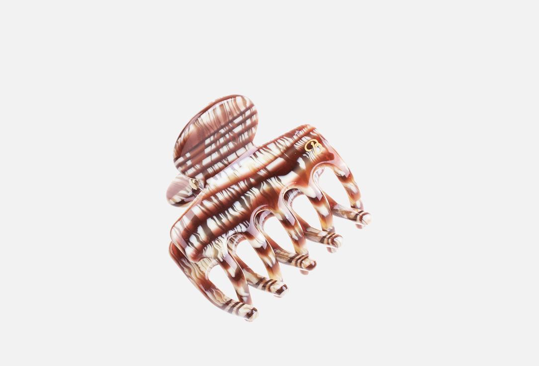 Крабик для волос БЕЛОСНЕЖКА, Коричнево-белый 1 шт
Крабик для волос БЕЛОСНЕЖКА, Коричнево-белый 1 шт