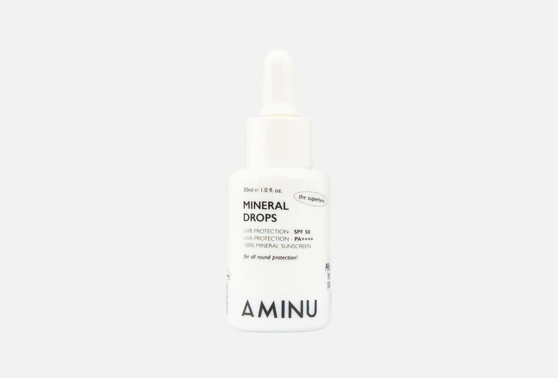 Минеральные солнцезащитные капли для лица SPF50 PA++++ AMINU, Mineral drops 30 мл
Минеральные солнцезащитные капли для лица SPF50 PA++++ AMINU, Mineral drops 30 мл