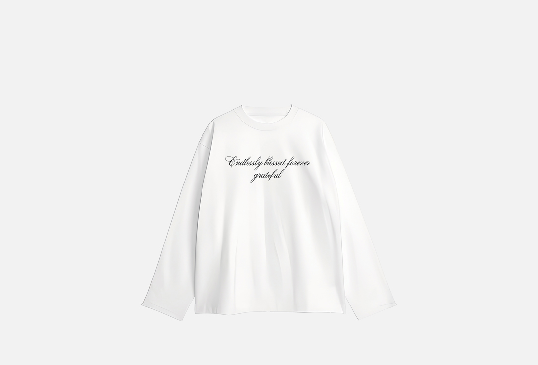 Лонгслив PEPL, Белый, Endlessly blessed XS мл
Лонгслив PEPL, Белый, Endlessly blessed XS мл