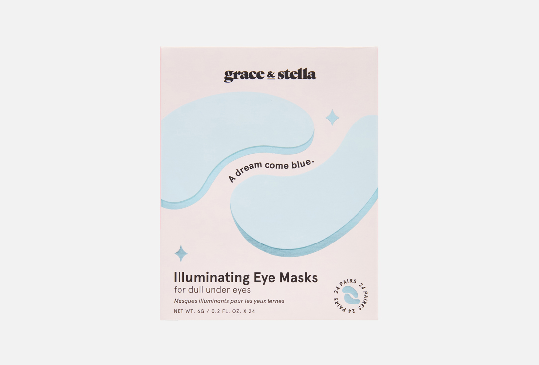 Увлажняющие гидрогелевые маски-патчи для глаз GRACE AND STELLA, Hydrating Eye Mask 24 шт
Увлажняющие гидрогелевые маски-патчи для глаз GRACE AND STELLA, Hydrating Eye Mask 24 шт