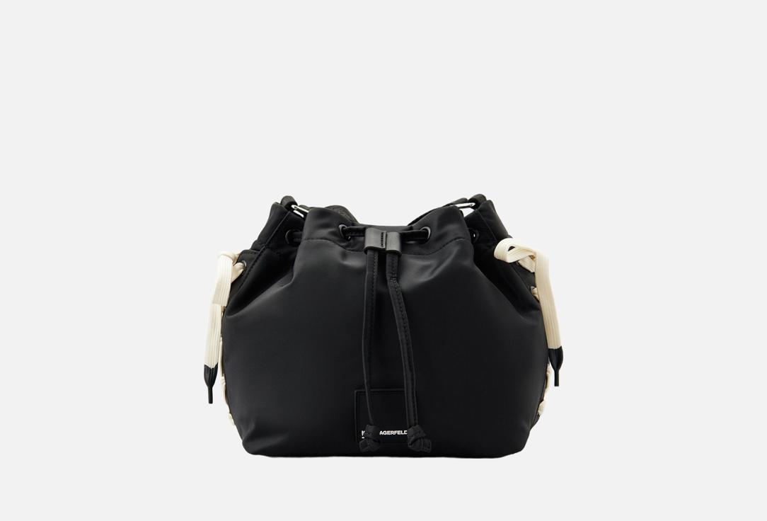 Сумка ведро KARL LAGERFELD JEANS, Черный, NYLON LACE UP SM
Сумка ведро KARL LAGERFELD JEANS, Черный, NYLON LACE UP SM