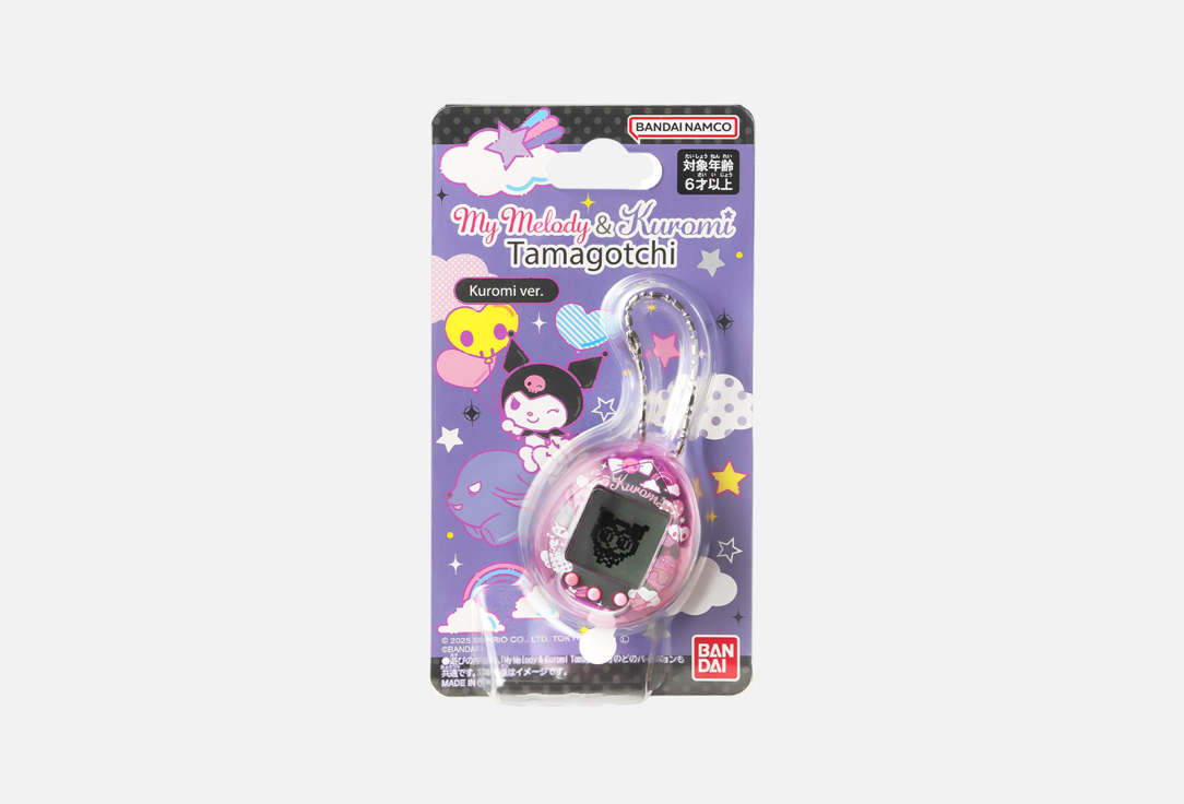 Интерактивная игрушка TAMAGOTCHI, Kuromi 1 шт
Интерактивная игрушка TAMAGOTCHI, Kuromi 1 шт