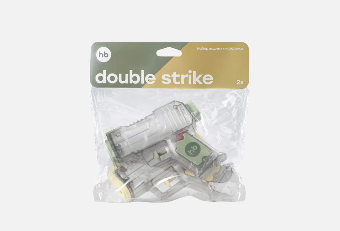 Набор игрушечных водных пистолетов HAPPY BABY, Double strike 2 шт
Набор игрушечных водных пистолетов HAPPY BABY, Double strike 2 шт