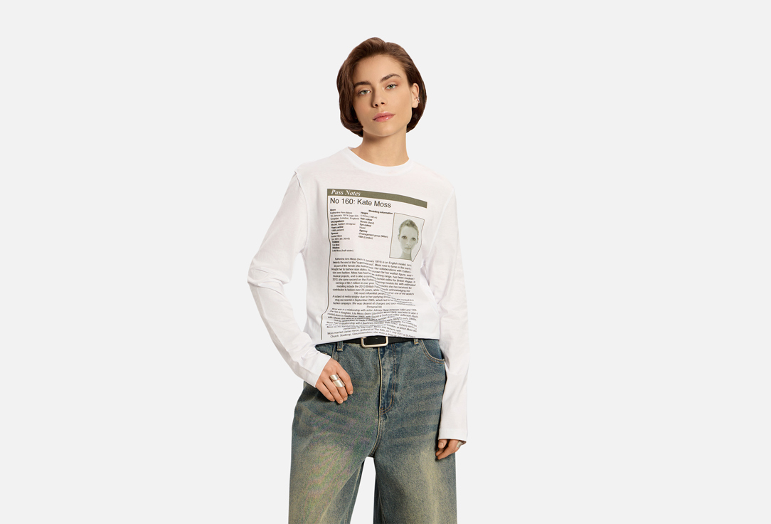 Лонгслив PEPL, Белый, Kate Moss XS мл
Лонгслив PEPL, Белый, Kate Moss XS мл