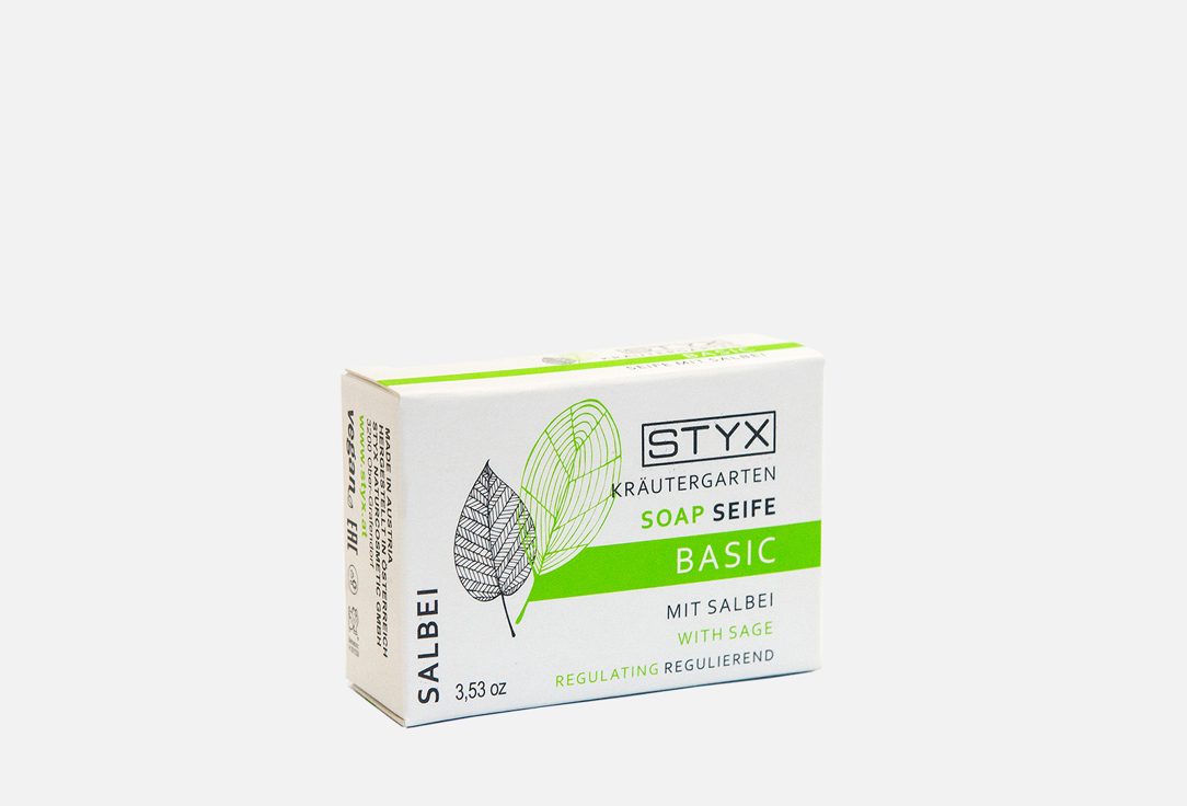 

Мыло STYX, Шалфей 100 г