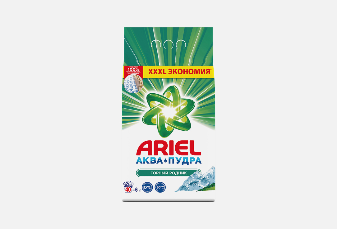 Изображение товара Порошок стиральный Ariel Горный Родник Автомат