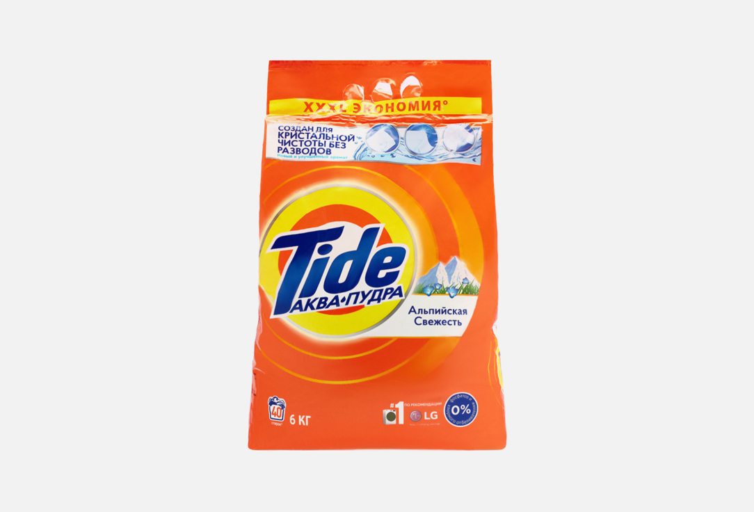 

Порошок стиральный TIDE, Альпийская свежесть 6000 г