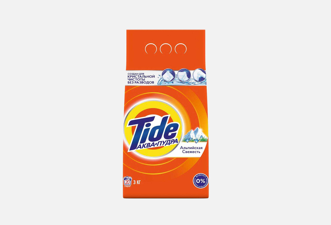 

Стиральный порошок TIDE, Автомат Альпийская свежесть 3000 г