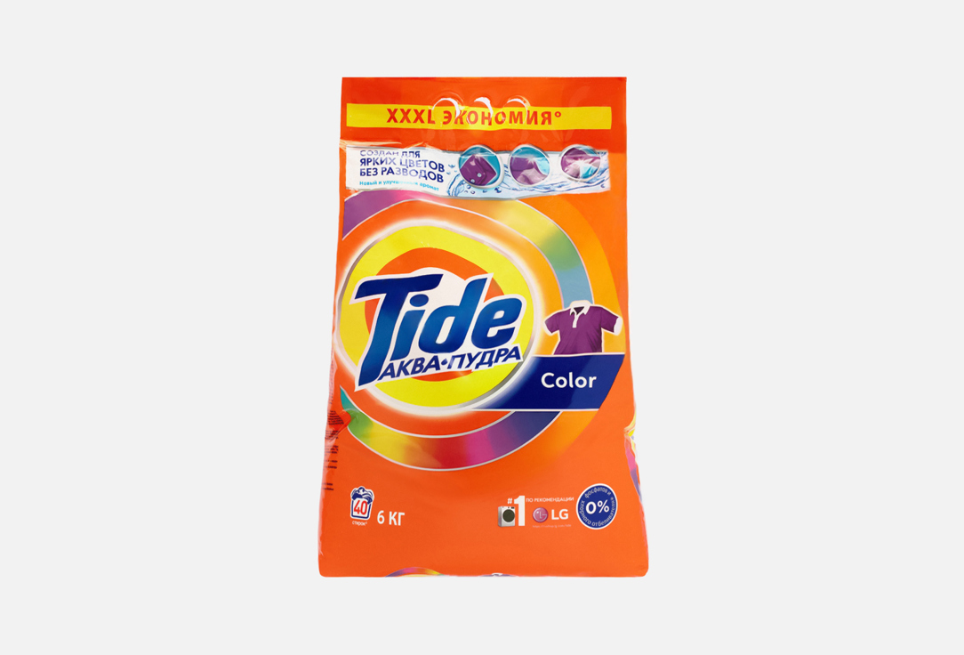 Изображение товара Стиральный порошок Tide Color для цветного и белого белья 6 кг
