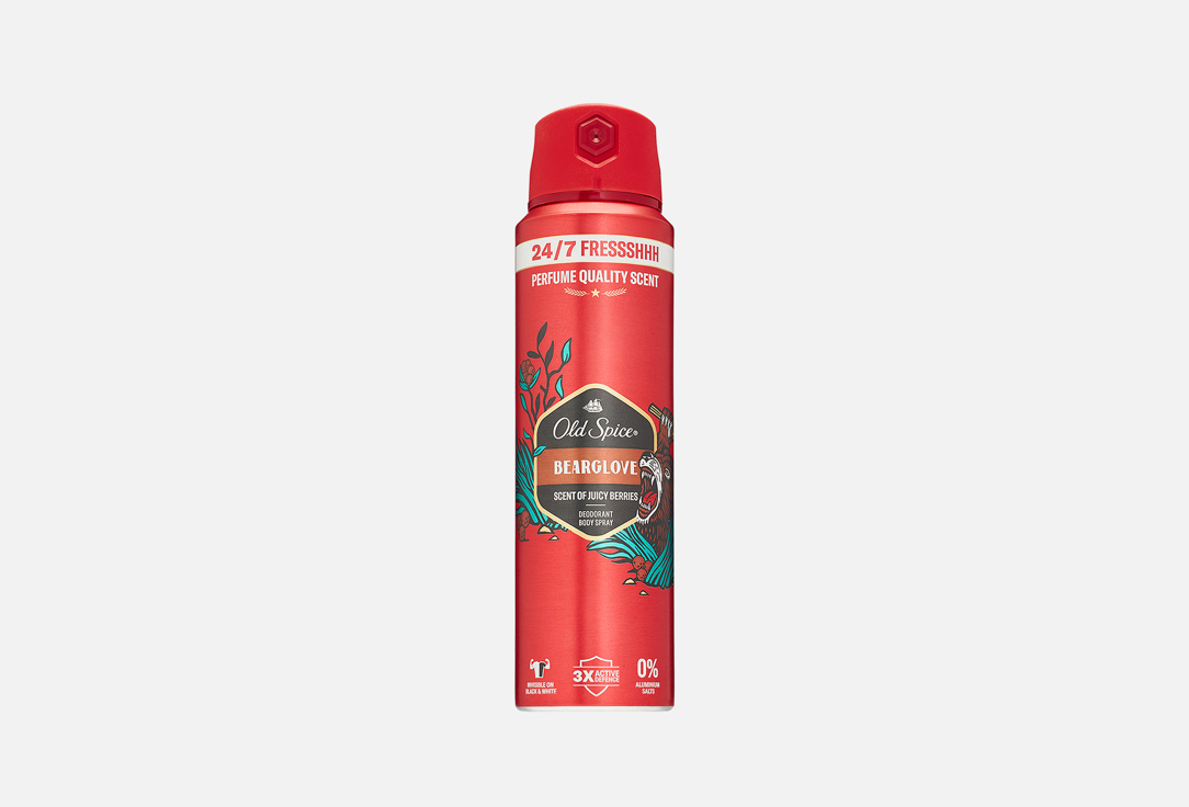 

аэрозольный антиперспирант OLD SPICE, Bearglove 150 мл