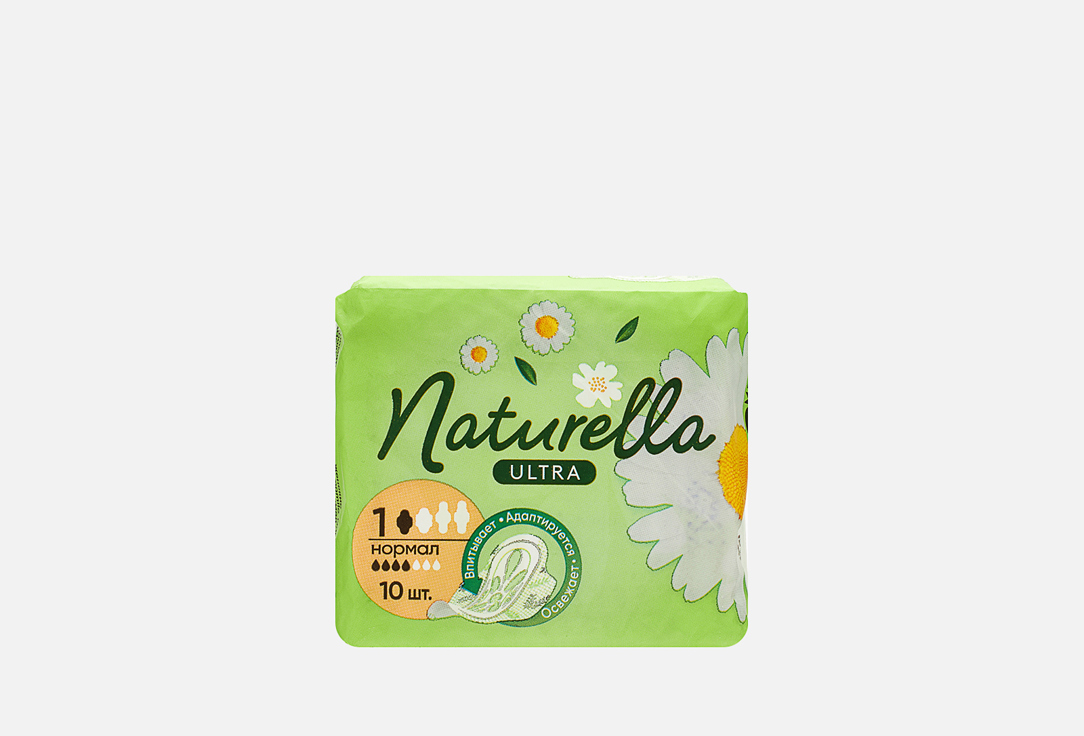 Изображение товара гигиенические прокладки, 10 шт. Naturella Ultra Camomile Normal
