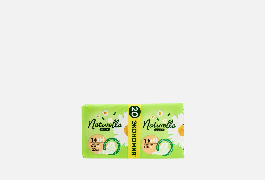 

гигиенические прокладки, 20 шт. NATURELLA, Ultra Camomile Normal 20 шт