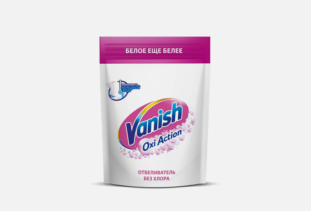 Изображение товара Пятновыводитель и отбеливатель Vanish Oxi Action Кристальная Белизна