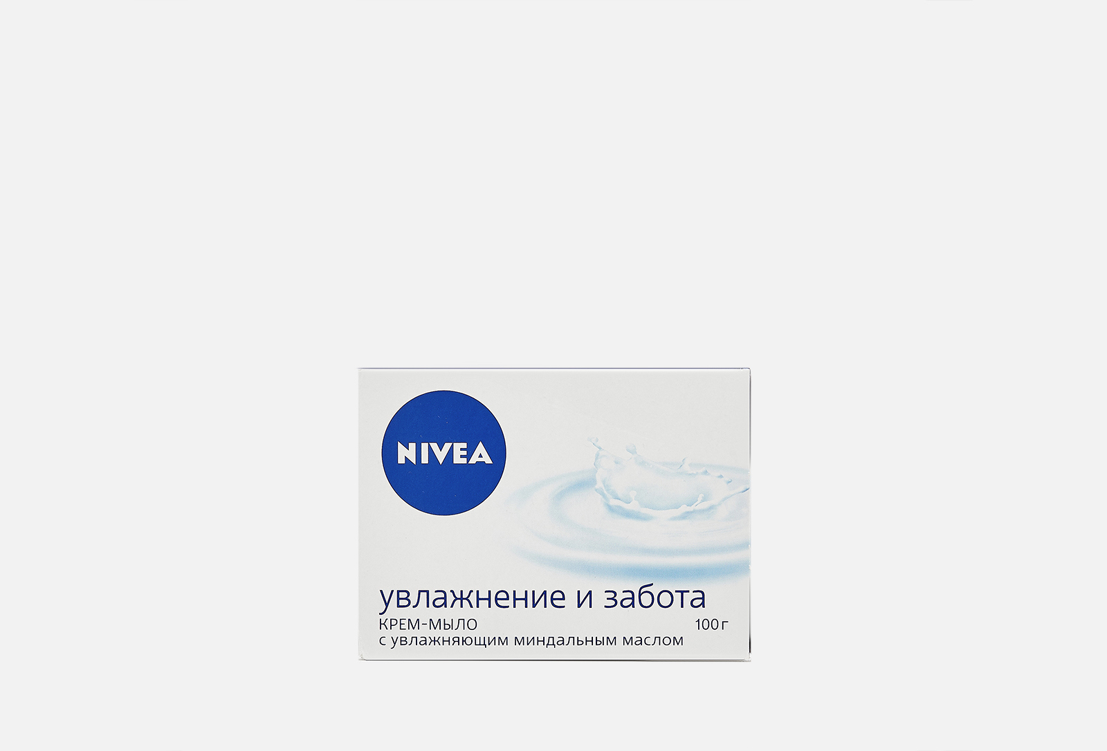 NIVEA Крем-мыло с миндальным маслом Увлажнение и забота 100 г — купить ...