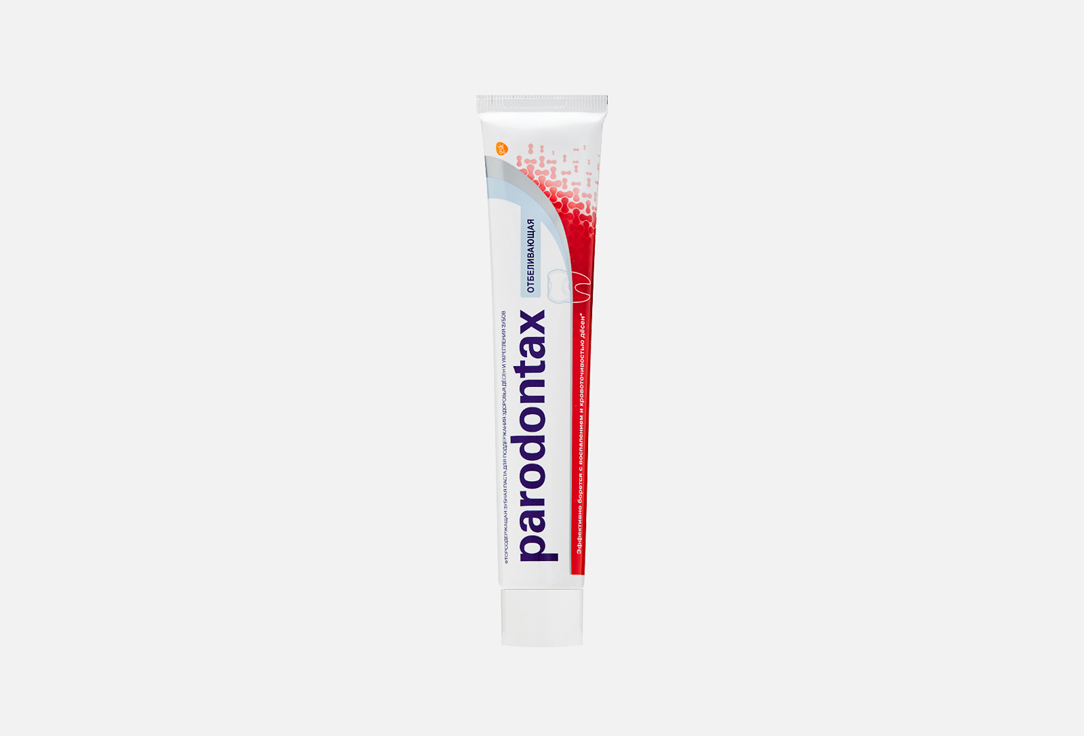 Зубная паста PARODONTAX Отбеливающая 75 мл зубная пастаlacalut aktive 75мл 6 штук