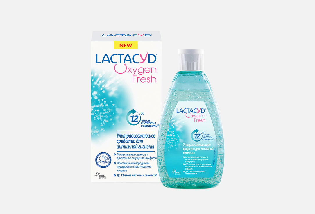 Средство для интимной гигиены Lactacyd  OXYGEN FRESH 