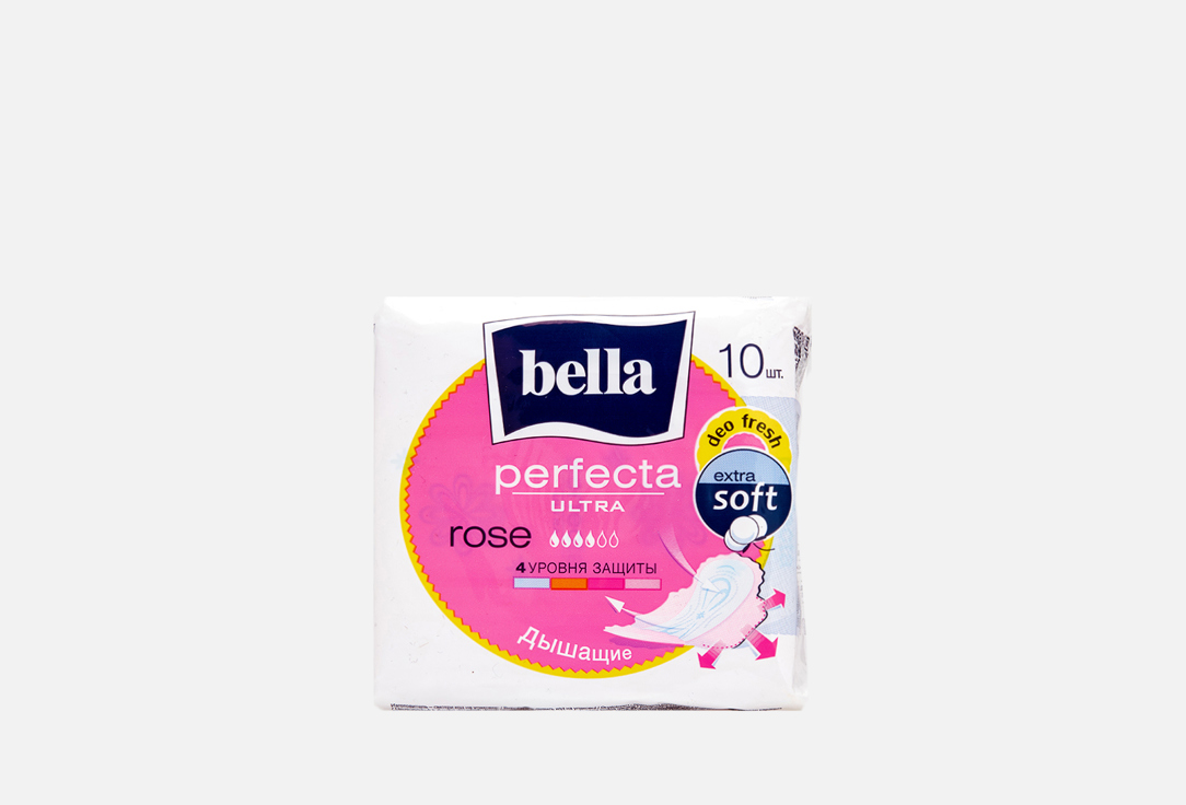 

Ультратонкие прокладки BELLA, Ultra Rose 10 шт