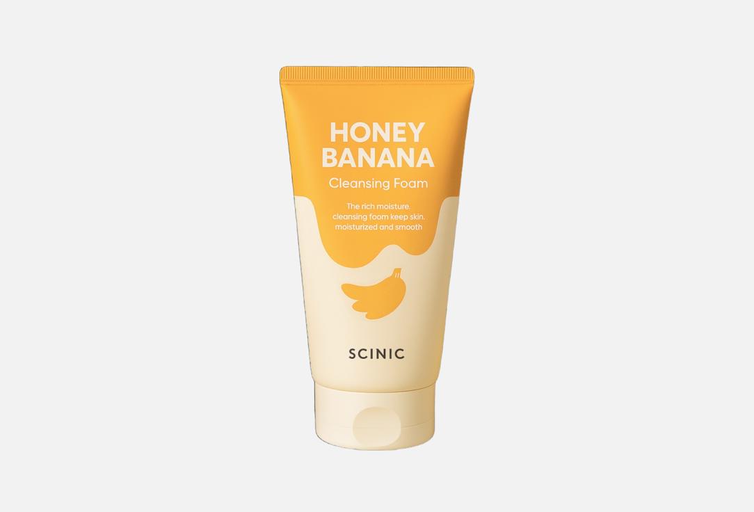 

Очищающая питающая пенка для лица с мёдом и бананом SCINIC, Honey Banana Cleansing Foam 150 мл