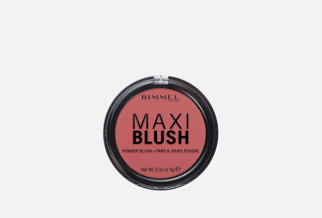 Румяна RIMMEL Maxi Blush 9 г rimmel maxi blush powder blush 006 exposed 9g
