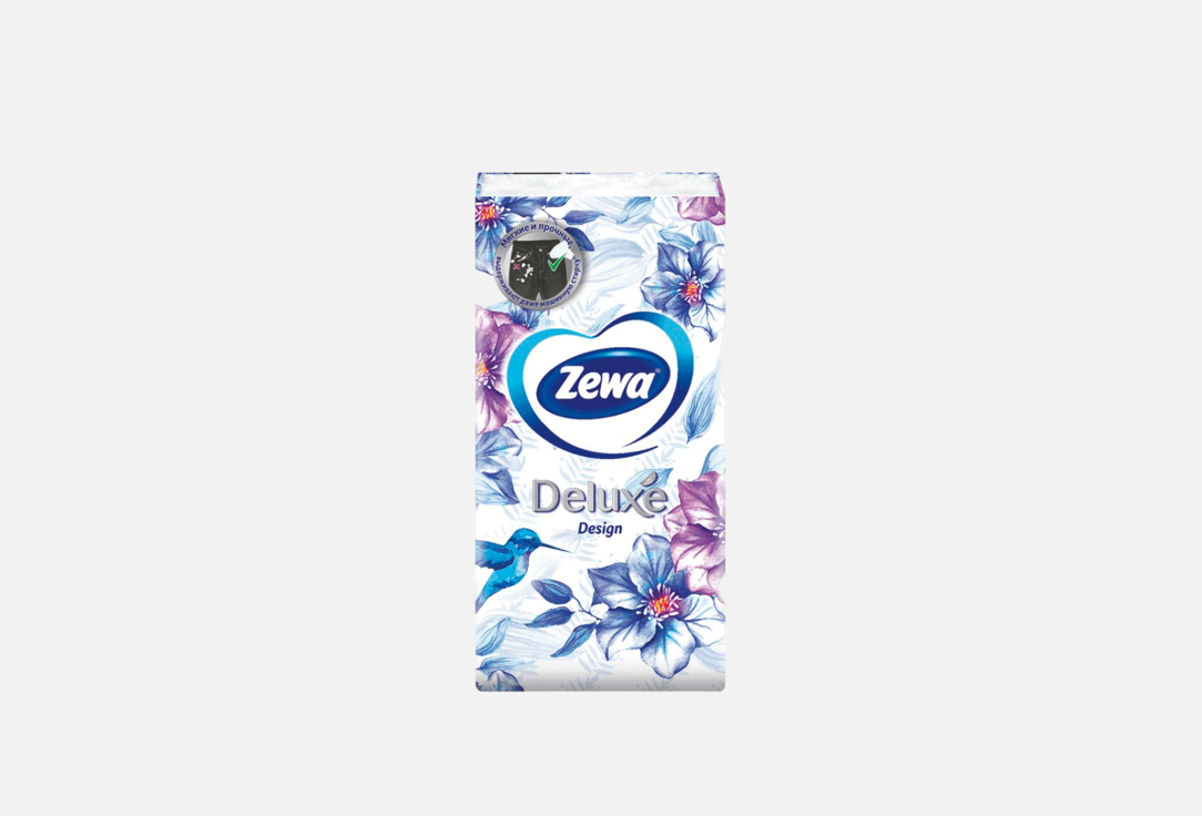 Бумажные платочки Zewa Deluxe design 