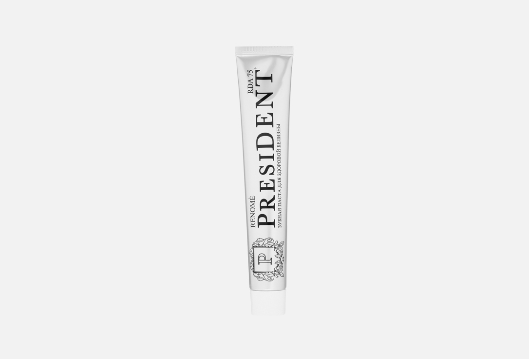 Зубная паста для здоровой белизны PRESIDENT Renome 75 мл