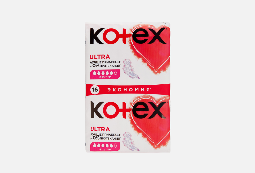 

Прокладки KOTEX, Ultra Super 16 шт